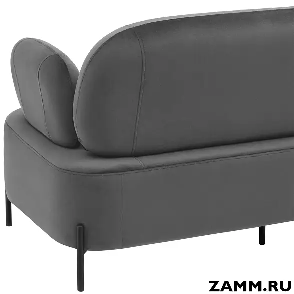Диван Кэнди велюр серый 