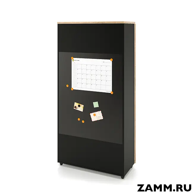 Шкаф ZAMM распашной 5 полок, 2 двери. Опоры реглируемые 900 (Ш:900, Г:414, В:1812)